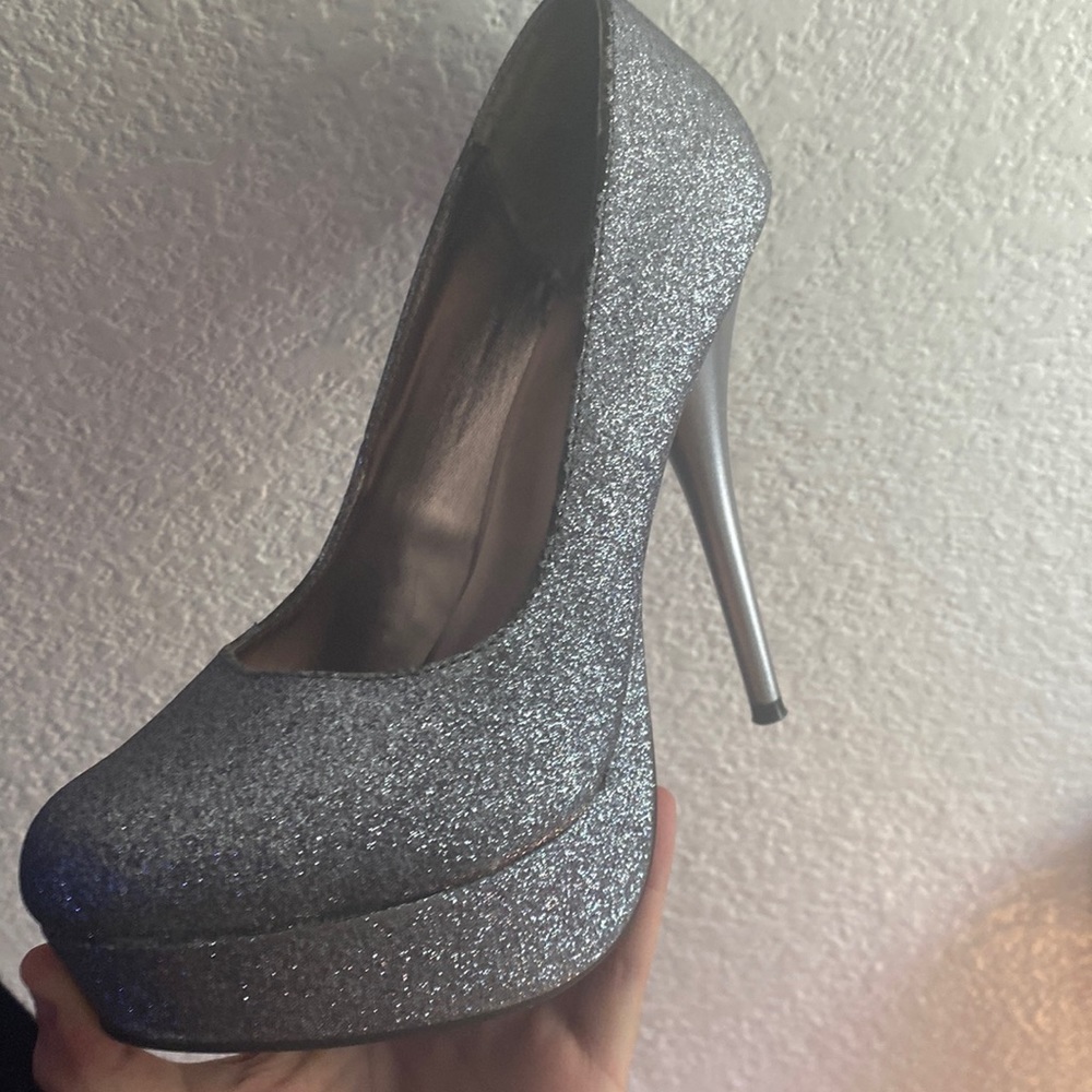 sparkly heels